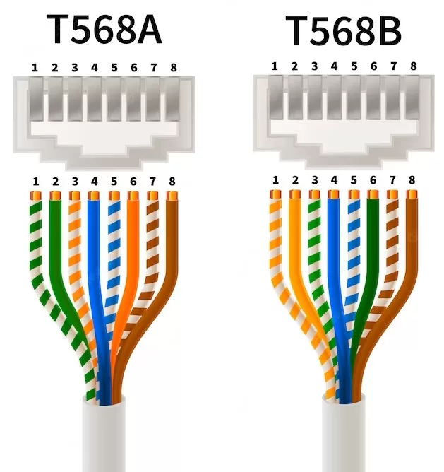 rj45 crossover pin assignment t568a t568b connections types infographic scheme 88653 919 jpg